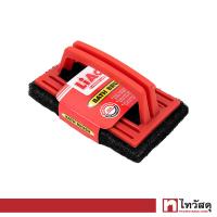 ราคา แผ่นใยขัดพื้นผนังด้ามจับเหลี่ยม LIAO รุ่น H130014 สีแดง ดำ (21782971253)