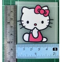 ราคา ตัวรีดติดเสื้อ Hello kitty 1 แผ่นฟิมล์รีดร้อน อาร์มติดเสื้อ DIY คิตตี้ (12657465349)