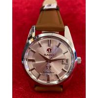ราคา RADO ม้าเงิน 25Jewels Golden Horse Automatic ตัวเรือนสแตนเลส นาฬิกาผู้ชาย มือสองของแท้ ตำหนิตัวเรือนมีรอยแตก (16475409532)
