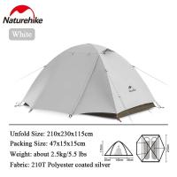 ราคา Naturehike 2 3 คนเต็นท์ตั้งแคมป์แบบพกพาน้ำหนักเบาพิเศษเต็นท์กันน้ำกลางแจ้งชายหาดกันแดดเต็นท์เต็นท์กระเป๋าเป้ (21452053946)