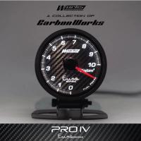 ราคา Works Engineering 52mm Pro IV Gauge Euro Series เกจวัด เกจวัดไม่ใช้กล่อง เกวัด oil fuel press temp rpm รอบ อุณหภูมิ (21798430683)