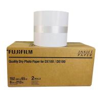 ราคา กระดาษโฟโต้ FUJI ผิวกึ่งมันกึ่งด้านกันน้ำ 6 นิ้ว ของแท้ 100 เป็นกระดาษพิมพ์ภาพ ใช้สำหรับเครื่อง EPSON D700 D830 FUJI DX100 FUJI DE100 กระดาษแบบม้วน ความยาว 65 เมตร (21515051808)