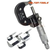 ราคา 0 25mm 25 50mm 50 75mm 75 100mm Outside Micrometer With Counter Read Digital Micrometer Counter Micrometer Thickness Gauge Tool (15872893877)