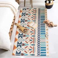 ราคา สไตล์ตุรกีผ้าฝ้ายผ้าลินินพรมสำหรับห้องนั่งเล่นตกแต่งห้องนอนข้างเตียงพรมขนาดใหญ่ลื่นบ้านโซฟาตกแต่งตารางเสื่อ (15027116029)