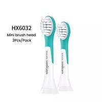 ราคา Philips เด็กไฟฟ้าแปรงสีฟันเปลี่ยนหัวแปรงเหมาะสำหรับ HX6322 HX6340 HX6312 HX6032 HX6320 HX2258 (20634461162)