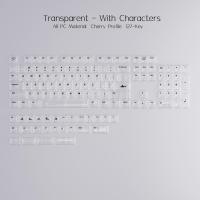 ราคา Fancytech Ocean Crystal keycaps โปร่งใส คีย์แคป keycaps 127 keys cherry profile keycaps mechanical keyboard keycaps (21788555518)