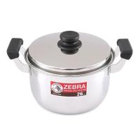 ราคา ZEBRA หม้อ หม้อต้ม Carry ตราหัวม้าลาย หม้อหุงต้ม หม้อสแตนเลส Carry ตราหัวม้าลาย สแตนเลสแท้ 304 (21666021566)