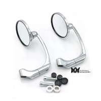 ราคา กระจกหลังกระจกวินเทจมอเตอร์ไซค์อเนกประสงค์สำหรับ Harley สไตล์วินเทจ Steed 400 600 Vulcan แดร็กสตาร์กระจกมองหลังรถจักรยานยนต์ (21531600528)