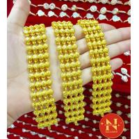ราคา สร้อยข้อมือ ลายพิกุล 3แถว น้ำหนัก 3 บาท4 แถว น้ำหนัก 4 บาท5 แถว น้ำหนัก 5 บาทงานสวยเสมือนจริง งานหุ้ม งานชุบ ห้างทองนพคุณ (19463206869)