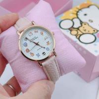 ราคา นาฬิกาคิตตี้ ข้อมือแฟชั่นน่ารัก นาฬิกาข้อมือเด็กผู้หญิง สายหนัง สีชมพู คิดตี้ สายเลส แถมฟรี กล่องลายคิตตี้ (21642539538)