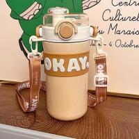 ราคา Sanrio แก้วสแตนเลส Kuromi ขวดน้ําเก็บความเย น่ารัก ของขวัญ (21416929167)