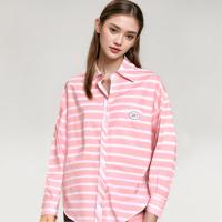 ราคา Closet Crush เสื้อเชิ้ตแขนยาว ลายทาง สีชมพู (21905005262)