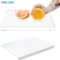 ราคา Acrylic Cutting Boards Transparent Anti slip Multi functional Acrylic Cutting Board With Counter Lip For Home Kitchen (20858767332)