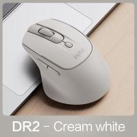 ราคา เมาส์ไร้สาย inphic DR2 Bluetooth Mouse Rechargeable 2 4G Bluetooth 5 0 4 0 Tri Mode Mouse Wireless 2400dpi Silent Ergonomic Mouse (21980212857)