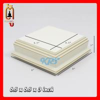 ราคา ฐานวางพระ ฐานพระ สีขาวคาดทอง ฐานรองพระ แท่นวางพระ แท่นรองพระ ฐานตั้งบูชาพระ แท่นบูชา ที่วางพระ (7628547940)