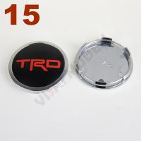 ราคา 2024 New Upgrade 4PCS OD 65MM ID 60MM Wheel Hub Cap GR TRD TOMS MUGEN VTEC RALLIART MIVEC NISMO Logo Sport Rim Cover Wheel Center Cap (21278254519)