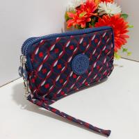 ราคา กระเป๋าคล้องมือขนาด7นิ้วมี3ช่องซิปใส่เงินแบงก์พันไม่ต้องพับใส่กระเป๋าใบสั้นและมือถือขนาดใหญ่ได้ (19858713969)