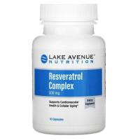 ราคา พร้อมส่ง Resveratrol Complex 500 mg 30 Capsules Lake Avenue Nutrition (21876685054)