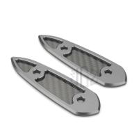 ราคา อุดกระจก R15 R3 R15V4 R15M ตัวเก่า ลาย Carbon Maxtec แผ่นปิดรูกระจกแต่ง CNC PIRANHA for YAMAHA R3 R15 (16866229468)