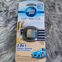 ราคา 10กลิ่นพร้อมส่งAmbiPur Car Mini Series Air Freshener Scent แอมบิเพอร์ คาร์ มินิ น้ำหอมปรับอากาศ 2 2ml (21958884643)