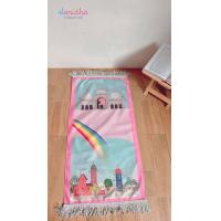 ราคา ผ้าปูละหมาดเด็ก พรมปูละหมาดสำหรับเด็กมุสลิม ขนาด ยาว 96 เซนติเมตร กว้าง 50 เซนติเมตร (17643237017)