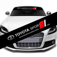 ราคา หลอดไฟเลี้ยวสติ๊กเกอร์ติดกระจกหน้าสำหรับโตโยต้า Vios Ncp93ความปรารถนาไฮลักซ์ยาริสรีบเร่งโคโรล่าครอส Avanza Innova Veloz Fortuner Alphard Altis Camry BZ4X RAV4 Harrier บุคลิกภาพสติกเกอร์ม่านบังแดด Deca