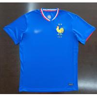ราคา เสื้อฟุตบอลทีมชาติ ฝรั่งเศส น้ำเงิน ยูโร2024 AA0106 เกรดแฟนบอล ไซส์ยุโรป XS 4XL (21566753591)