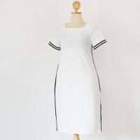 ราคา dress เดรสคอเหลี่ยมผ้าลินิน น่ารักมากเวอร์ (21308613825)