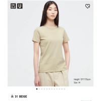 ราคา มีสินค้า สุดฮิต WOMEN เสื้อยืด คอกลม แขนสั้น Uniqlo U แท้100 Womens T shirt (21764283172)