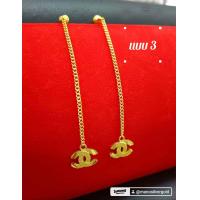 ราคา ต่างหู p0580 รุ่นยาว ต่างหูระย้า ห้อยหัวใจ ทองไมครอน ทองสวย ชุบทอง นำเข้า ต่างหูสวยๆ (21986762197)