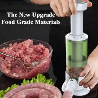 ราคา เครื่องอัดไส้กรอกโฮมเมด เครื่องยัดไส้กรอก เครื่องทำไส้กรอก เครื่องยัดไส้ฮั่ว (21574536452)