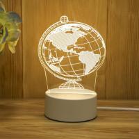 ราคา โคมไฟตั้งโต๊ะ ไฟติดห้องนอน ไฟ led ของตกแต่งห้อง ของขวัญ ครบรอบ 3D (22064073220)