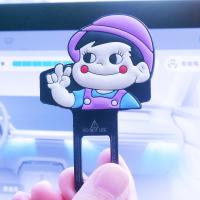 ราคา หัวเข็มขัดนิรภัยลายการ์ตูน 1 อัน เพื่อตัดสัญญาณกันขโมยกระดิ่งปลอม Car Seat Belt Safety Buckle Safety Belt Alarm Safety Belt Buckle (22007117453)