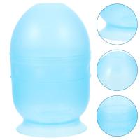 ราคา ETEREAUTY ชามย้อมผมหนาสีพลาสติกถ้วยผสมสีย้อมผมชามเขย่าสำหรับร้านทำผมที่บ้าน สีฟ้า (20311406277)