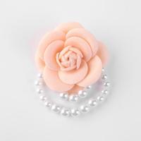 ราคา หมุดดอกไม้แฟชั่นสตรีเข็มกลัดมุกพู่ดอกคามิเลียสไตล์เกาหลีเข็มกลัดปกเสื้อดอกคามิเลียต่างหูวัสดุผ้าหรูหราวินเทจ (21352409938)