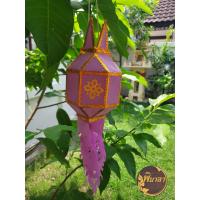 ราคา โคมล้านนาผ้า 4นิ้ว โคมจิ๋ว โคมยี่เป็ง โคมเชียงใหม่ โคมผ้า โคม โคมเชียงใหม่ (13697184606)