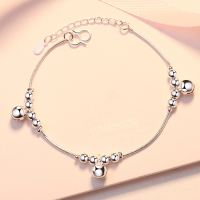 ราคา A HELLO GIRL ญี่ปุ่นและเกาหลีใต้แนวโน้มใหม่ป่าเงินชุบดอกไม้ปลาโลมามุกสร้อยข้อมือสองชั้นเครื่องประดับแฟชั่น (9966448935)