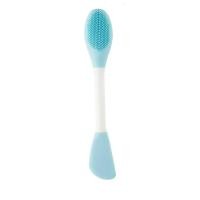 ราคา แปรงมาส์กหน้าแบบ Double Ended แปรงมาส์กหน้าซิลิโคน Applicator แปรงนวดทำความสะอาดไม้พาย (20315901486)