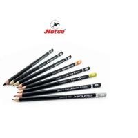ราคา Horse 1 ด้าม ดินสอไม้ H 8800 EE 2B 3B 4B 5B 6B 2H 4H B H ดินสอสเก็ตช์ ตราม้า ดินสอเขียนแบบ ดินสอวาดภาพ (21585077388)