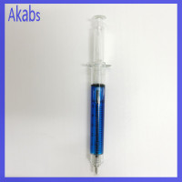 ราคา Akabs เข็มฉีดยาเข็มฉีดยาแปลกใหม่หลายสีสำหรับปากกาเครื่องเขียนของโรงเรียนสำนักงาน Pulpen Jarum ตกแต่งอย่างสร้างสรรค์รูปทรงเข็มปากกาลูกลื่น (20592065725)