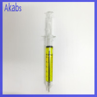 ราคา Akabs เข็มฉีดยาเข็มฉีดยาแปลกใหม่หลายสีสำหรับปากกาเครื่องเขียนของโรงเรียนสำนักงาน Pulpen Jarum ตกแต่งอย่างสร้างสรรค์รูปทรงเข็มปากกาลูกลื่น (20592065723)