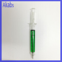 ราคา Akabs เข็มฉีดยาเข็มฉีดยาแปลกใหม่หลายสีสำหรับปากกาเครื่องเขียนของโรงเรียนสำนักงาน Pulpen Jarum ตกแต่งอย่างสร้างสรรค์รูปทรงเข็มปากกาลูกลื่น (20592065724)