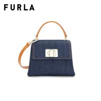 ราคา FURLA กระเป๋าถือผู้หญิง รุ่น FURLA 1927 MINI TOP HANDLE สี MEDITERRANEO (21495713598)