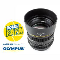 ราคา Kamlan 50mm F1 1 เลนส์ละลาย เลนส์มือหมุน สำหรับใส่กล้อง OLYMPUS AND PANASONIC LUMIX (424195658)