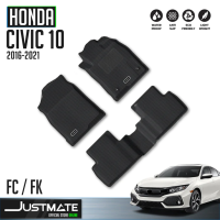 ราคา HONDA พรมปูพื้นรถยนต์ CIVIC FC FK 2016 2021 (20799213576)