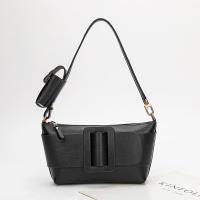 ราคา Thai Niche Boyy กระเป๋าแบบหนีบแขนสะพายไหล่ข้างเดียวแบบพกพาใหม่ล่าสุดกระเป๋าหนังวัวคุณภาพสูงหนังแท้หัวเข็มขัดขนาดใหญ่ MO (21722172224)