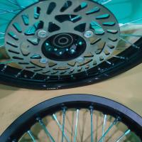 ราคา ล้อรถวิบาก msx ksrดุมสูตร ขอบล้อหลัง 14 นิ้วล้อหน้า 17 นิ้วพร้อมยาง รูเพลา 12 มิล ล้อรถวิบาก MSX KSR สามารถดัดแปลงใส่ได้ทุกรุ่น ขอบล้อมีสี ทอง ดำ เขียว น้ำเงิน (21969165014)