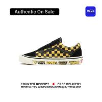 ราคา Authentic On Sale Vans Old Skool Anaheim Factory Black Yellow Sports Shoes VN0A54F397A รับประกัน 1 ปี (21921901812)