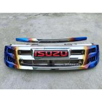 ราคา กระจังหน้า หน้ากระจัง รถยนต์ กระจัง รถกระบะ อิซูซุ ดีแม็ก ออนิว สีไทเทเนียม ทรงเตี้ย พร้อมคิ้วหน้า โลโก้สีแดง isuzu D max allnew titanium ปี 2012 2015 (15195614667)