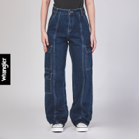 ราคา WRANGLER กางเกงยีนส์ผู้หญิง คอลเลคชั่น Wrangler Keeps You Cool เอวสูง ทรงตรง รุ่น WR S424WMOMN30 (21945424098)